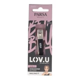 Маленька чорна пилка для нігтів Lov.U, 1 шт, Parsa
