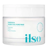 Moringa Purifyng Purifying Pore Pore Pad, 160 мл, відлущувальні та очищувальні диски, Ilso