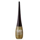 Жидкая подводка для глаз Glitter Liquid Glitter Eyeliner Gold, 7 мл, Ruby Kisses