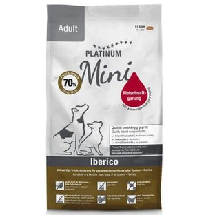 Сухой корм с иберико для взрослых собак мелких пород Mini Adult Dog, 900 г, Platinum
