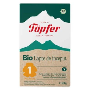 Сухе молоко Bio 1, 600 г, Topfer
