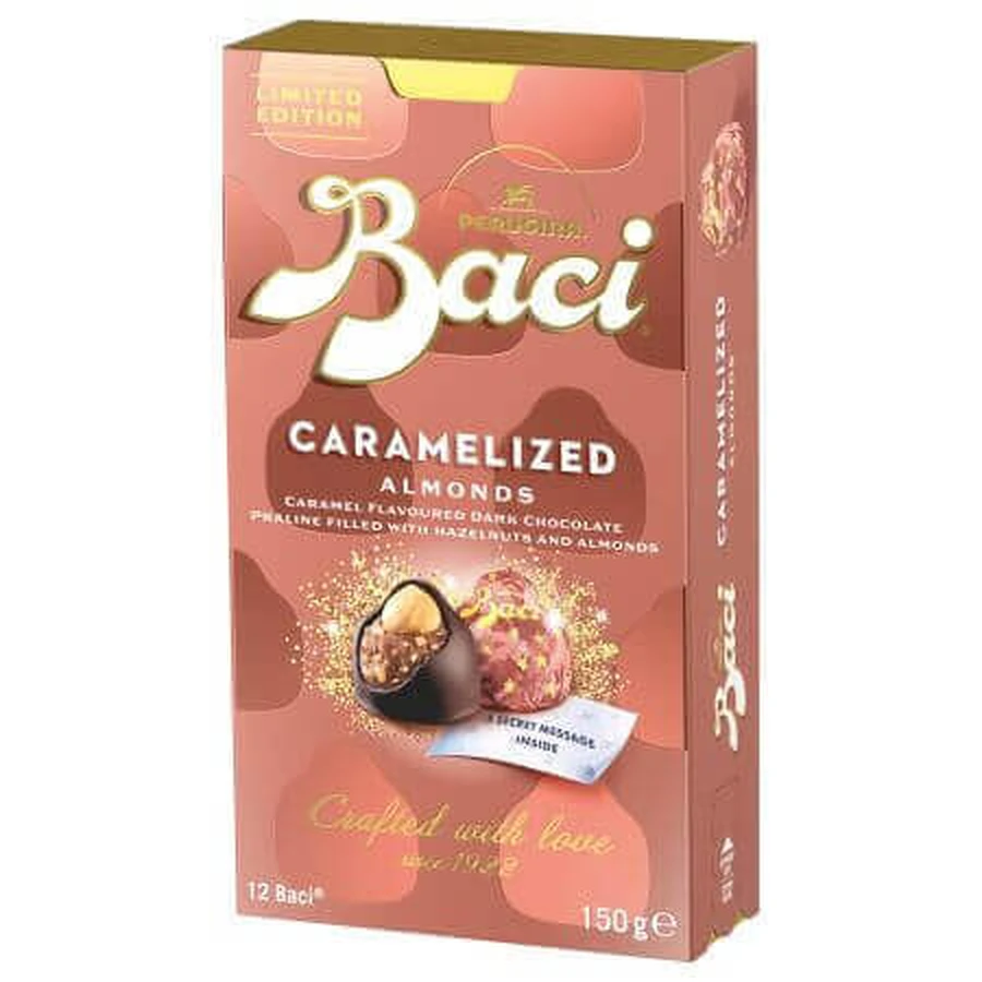 Пралине из темного шоколада и карамели, 150 г, Baci: цены и характеристики