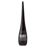 Жидкая подводка для глаз Glitter Liquid Glitter Eyeliner черная, 7 мл, Ruby Kisses