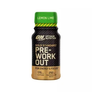 Предтренировочный коктейль со вкусом лимона и лайма Gold Standard, 60 мл, Optimum Nutrition