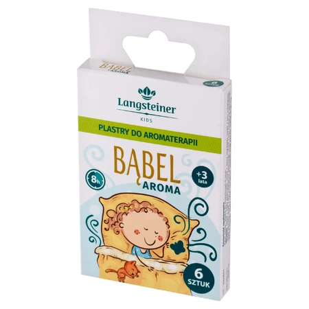Набір Langsteiner Bubble Aroma, аромапластирі, від 3 років, 6 штук + гель для ароматерапії, від 2 років, 75 мл: ціни та характеристики
