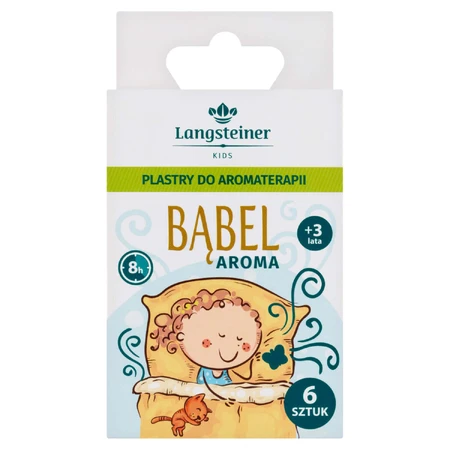 Набір Langsteiner Bubble Aroma, аромапластирі, від 3 років, 6 штук + гель для ароматерапії, від 2 років, 75 мл: ціни та характеристики