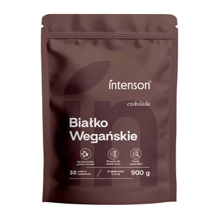 Протеїн Intenson Vegan, зі смаком шоколаду, 900 г