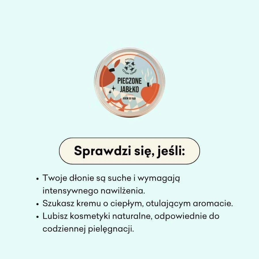 Cztery Szpaki, крем для рук, печеное яблоко, 50 мл: цены и характеристики