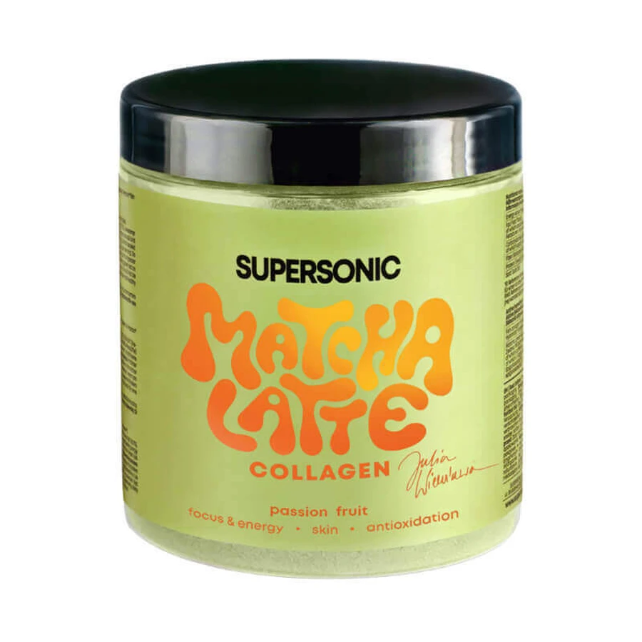 Коллаген Supersonic Matcha Latte, со вкусом маракуйи, 280 г: цены и характеристики