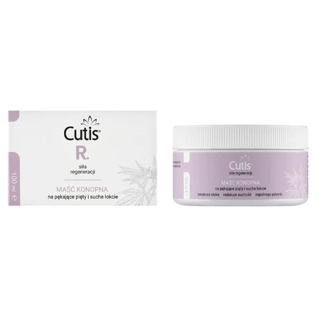 Cutis R-Regeneration, конопляная мазь от трещин на пятках и сухости локтей, 100 мл: цены и характеристики