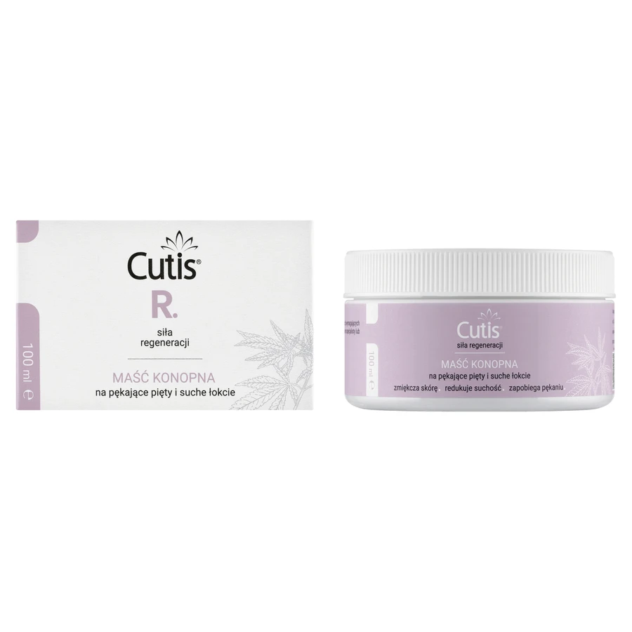 Cutis R-Regeneration, конопляная мазь от трещин на пятках и сухости локтей, 100 мл: цены и характеристики