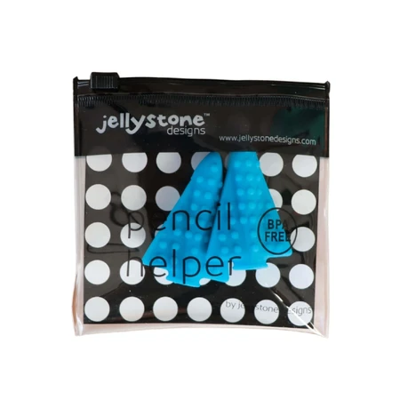 Jellystone Designs, ковпачки для олівців-антистрес, сині, 2 штуки: ціни та характеристики