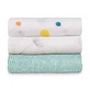 Lionelo Bamboo Set Dot, бамбуковые детские подгузники, 70 x 70 см, 3 штуки