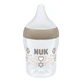 NUK Perfect Match, антиколиковая бутылочка с силиконовой соской, размер S, сердечки, с рождения, 150 мл