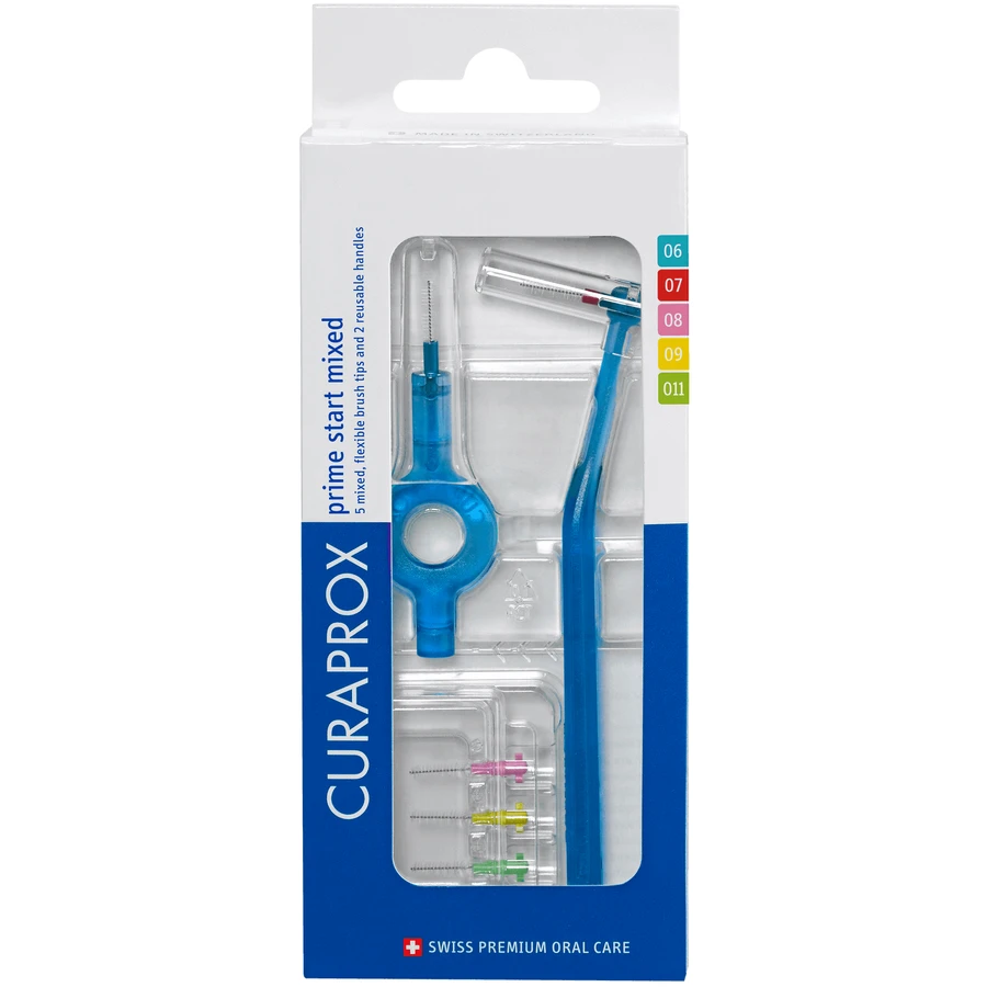 Curaprox CPS 06-011 Prime Start Mixed Pack, межзубные щетки, 5 шт.: цены и характеристики