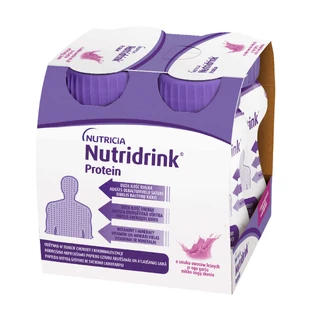 Набор Nutridrink Protein, питательный препарат, со вкусом лесных фруктов, 12 x 125 мл + книга-календарь на 2026 год в подарок