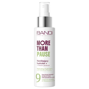 Bandi Professional More Than Pause, заспокійливий зволожуючий гідролат з геранню, 100 мл