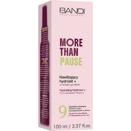 Bandi Professional More Than Pause, заспокійливий зволожуючий гідролат з геранню, 100 мл: ціни та характеристики