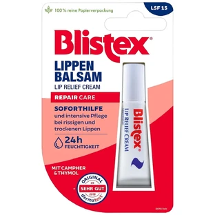 Blistex Repair Care Lip Relief Cream, бальзам для губ, SPF 15, 6 мл