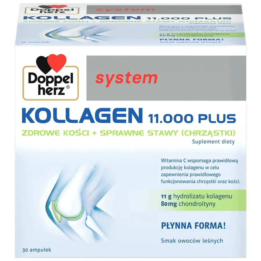 Доппельгерц система Kollagen 11000 Plus, ампули, 30 x 25 мл: ціни та характеристики