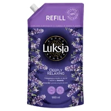 Luxja Aroma Senses, живильне рідке мило з ароматом лаванди, Deply Ralaxing, запас, 900 мл