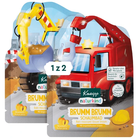 Kneipp Naturkind Brum-Brum, рідина для піни для ванн, персик, 40 мл: ціни та характеристики