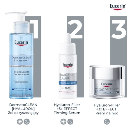 Eucerin Hyaluron-Filler, ночной крем против морщин с гиалуроновой кислотой, резерв, 50 мл: цены и характеристики