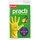 Paclan Practi, рукавички гумові, ароматизовані, ананасові, розмір M, 2 штуки