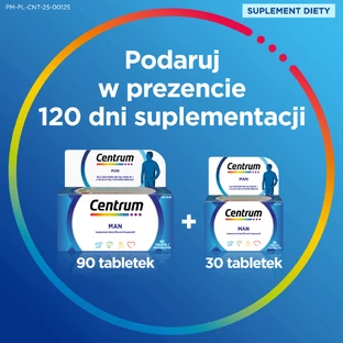 Набор Centrum Man, 90 + 30 таблеток