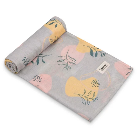 Lionelo Bamboo Set Leaf, бамбуковые детские подгузники, 70 x 70 см, 3 штуки: цены и характеристики