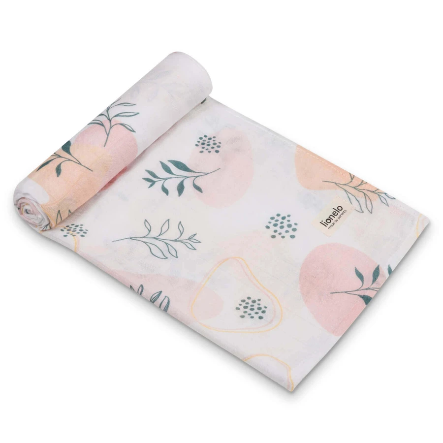Lionelo Bamboo Set Leaf, бамбуковые детские подгузники, 70 x 70 см, 3 штуки: цены и характеристики
