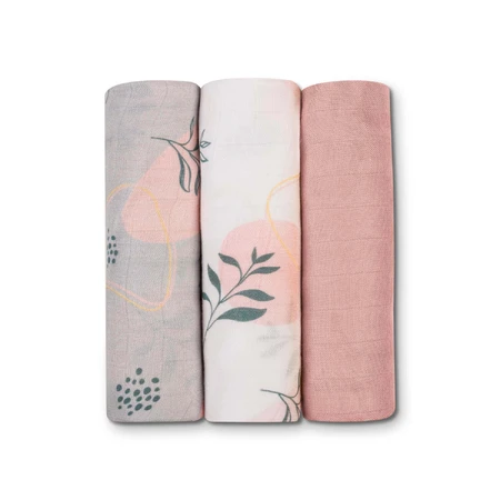 Lionelo Bamboo Set Leaf, бамбуковые детские подгузники, 70 x 70 см, 3 штуки: цены и характеристики