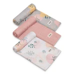 Lionelo Bamboo Set Leaf, бамбуковые детские подгузники, 70 x 70 см, 3 штуки: цены и характеристики