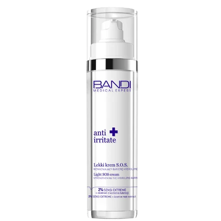 Bandi Medical Expert Anti Irritate, легкий S.O.S. крем для зміцнення гідроліпідного бар'єру, 50 мл: ціни та характеристики