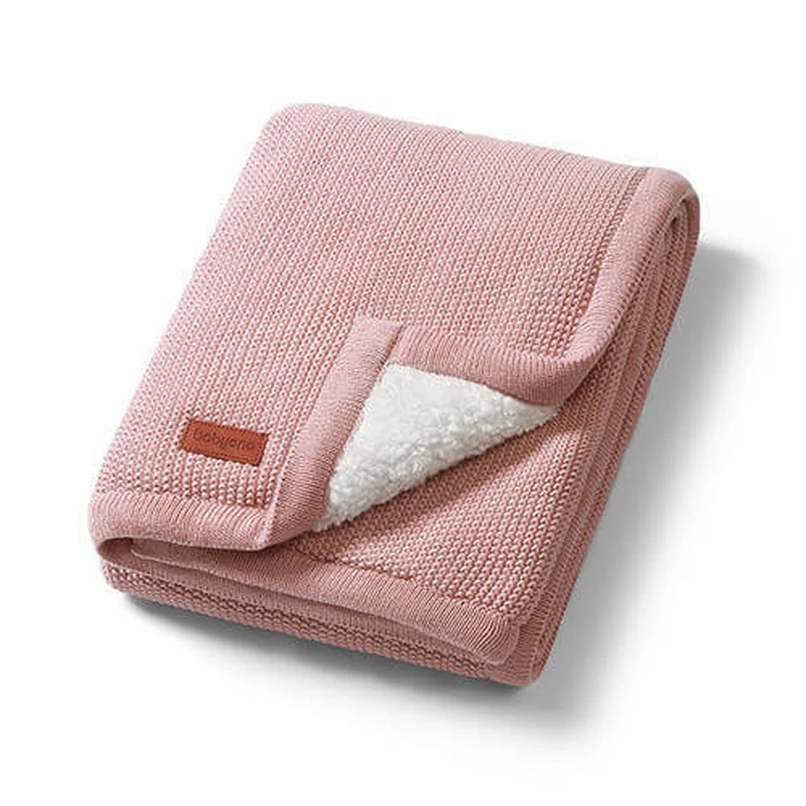 BabyOno, хлопковое одеяло с подкладкой, розовое, 75 см x 100 см, 1 шт.: цены и характеристики