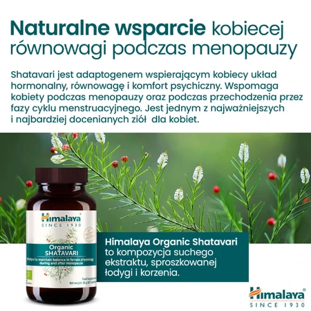 Набор Himalaya Organic Shatavari, 2 x 60 таблеток: цены и характеристики