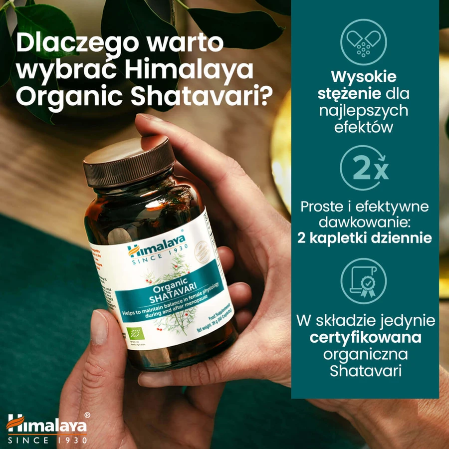 Набор Himalaya Organic Shatavari, 2 x 60 таблеток: цены и характеристики