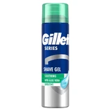 Gillette Series Sensitive, гель для гоління з алое вера, 200 мл