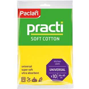 Paclan Practi, серветки, схожі на бавовну, 34 x 45 см, 10 штук