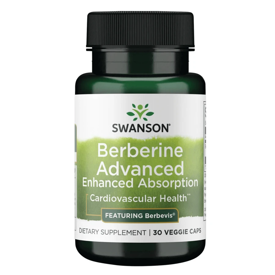 Swanson Berberine Advanced, берберин, 30 капсул: цены и характеристики