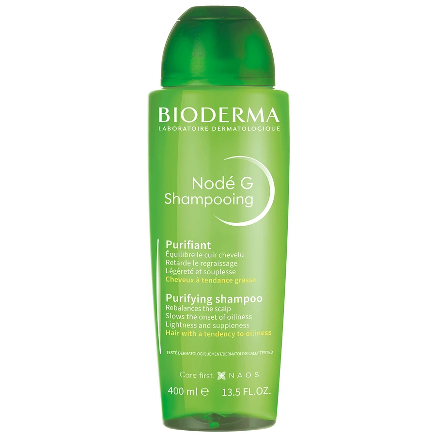 Bioderma Node G Shampooing Purifiant, очищающий шампунь для жирных волос, 400 мл: цены и характеристики