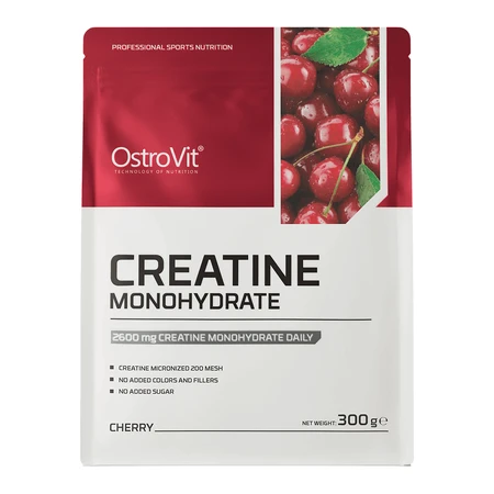 OstroVit Креатин моногидрат, со вкусом вишни, 300 г: цены и характеристики