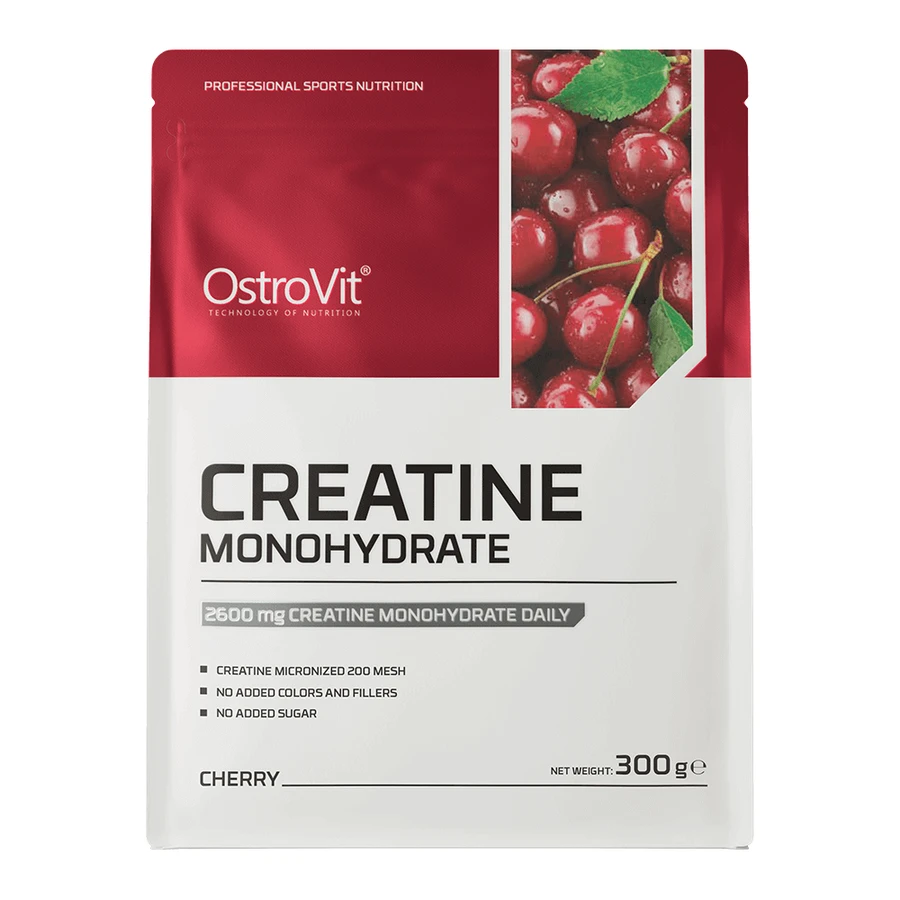 OstroVit Креатин моногидрат, со вкусом вишни, 300 г: цены и характеристики