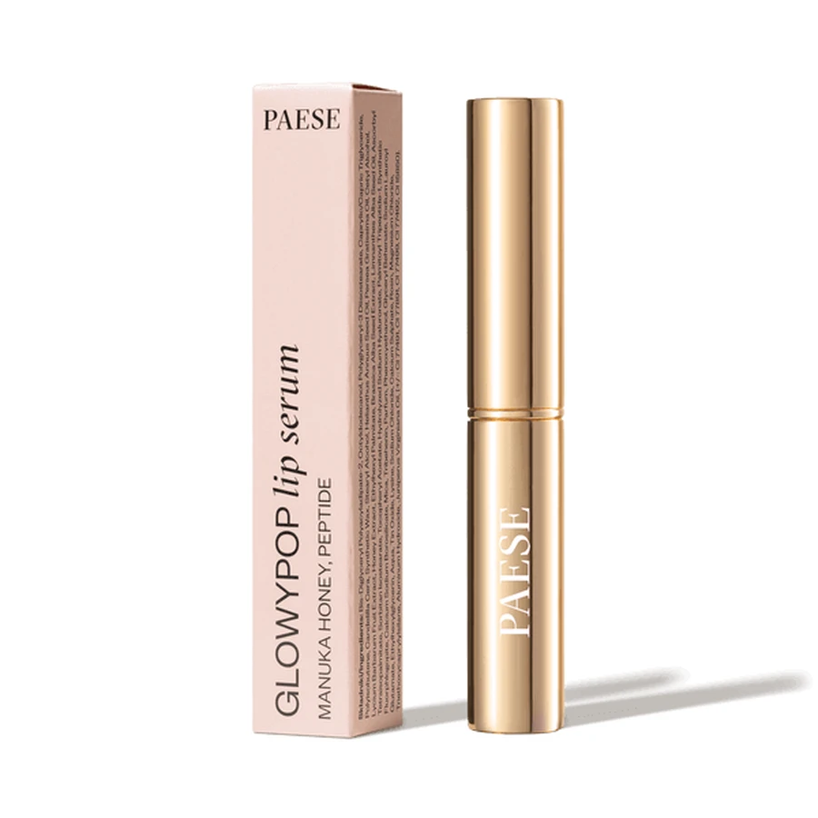 Paese GlowyPop Lip Serum, регенеруюча сироватка для губ, 504 Карамельна цукерка, 2,2 г: ціни та характеристики