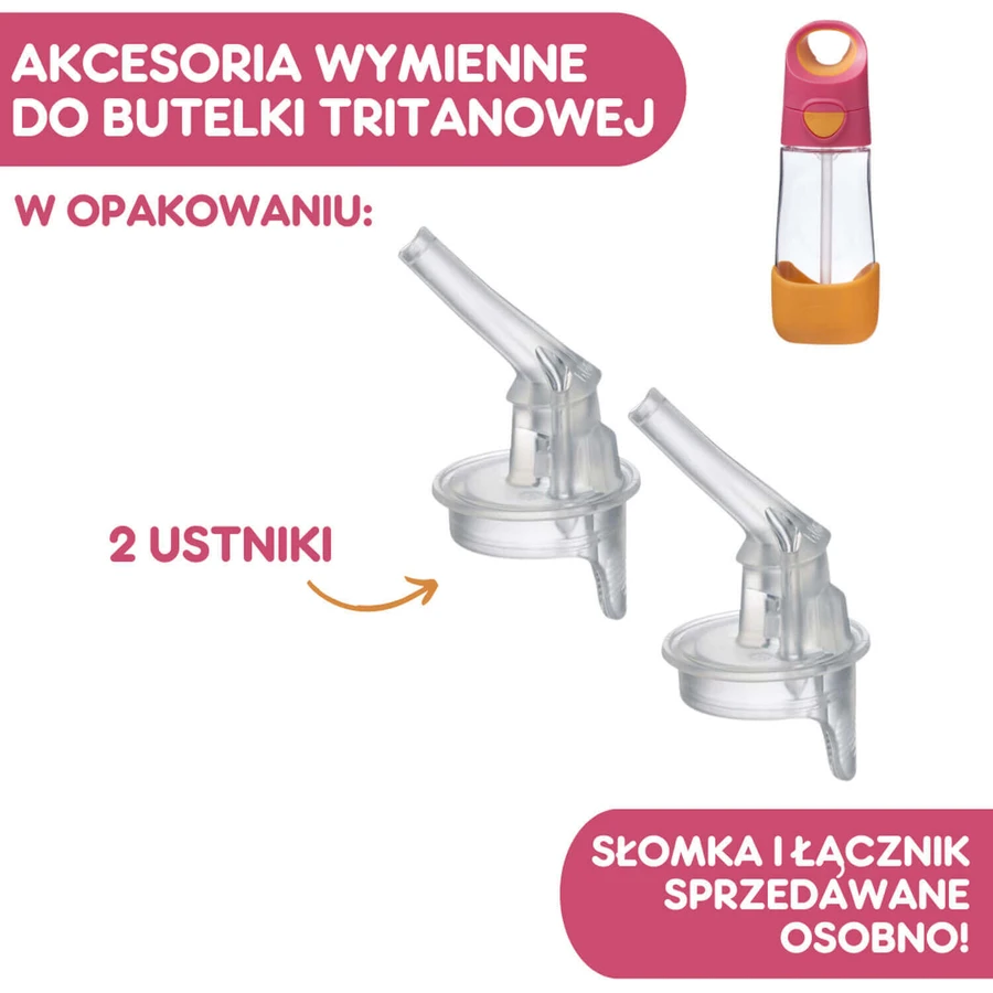 B.Box, запасні мундштуки для тританової пляшки, 2 шт.: ціни та характеристики