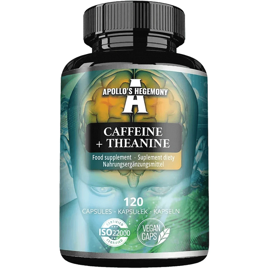 Apollo's Hegemony Caffeine+Theanine, 120 капсул: цены и характеристики