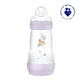 MAM Perfect Start Anti-Colic, антиколиковая бутылочка, с силиконовой соской, Planet Love, девочка, с 2 месяцев, 260 мл