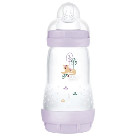 MAM Perfect Start Anti-Colic, антиколиковая бутылочка, с силиконовой соской, Planet Love, девочка, с 2 месяцев, 260 мл: цены и характеристики