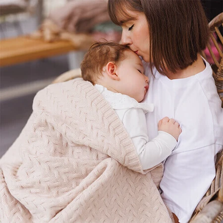 BabyOno, одеяло из мериносовой шерсти, светло-бежевое, 75 см x 100 см, 1 шт.: цены и характеристики