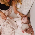 BabyOno, одеяло из мериносовой шерсти, светло-бежевое, 75 см x 100 см, 1 шт.: цены и характеристики